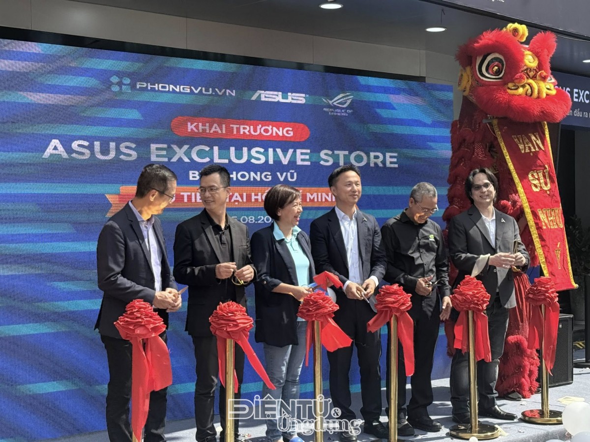ASUS khai trương cửa hàng trải nghiệm ASUS Exclusive Store đầu tiên tại TP.HCM 