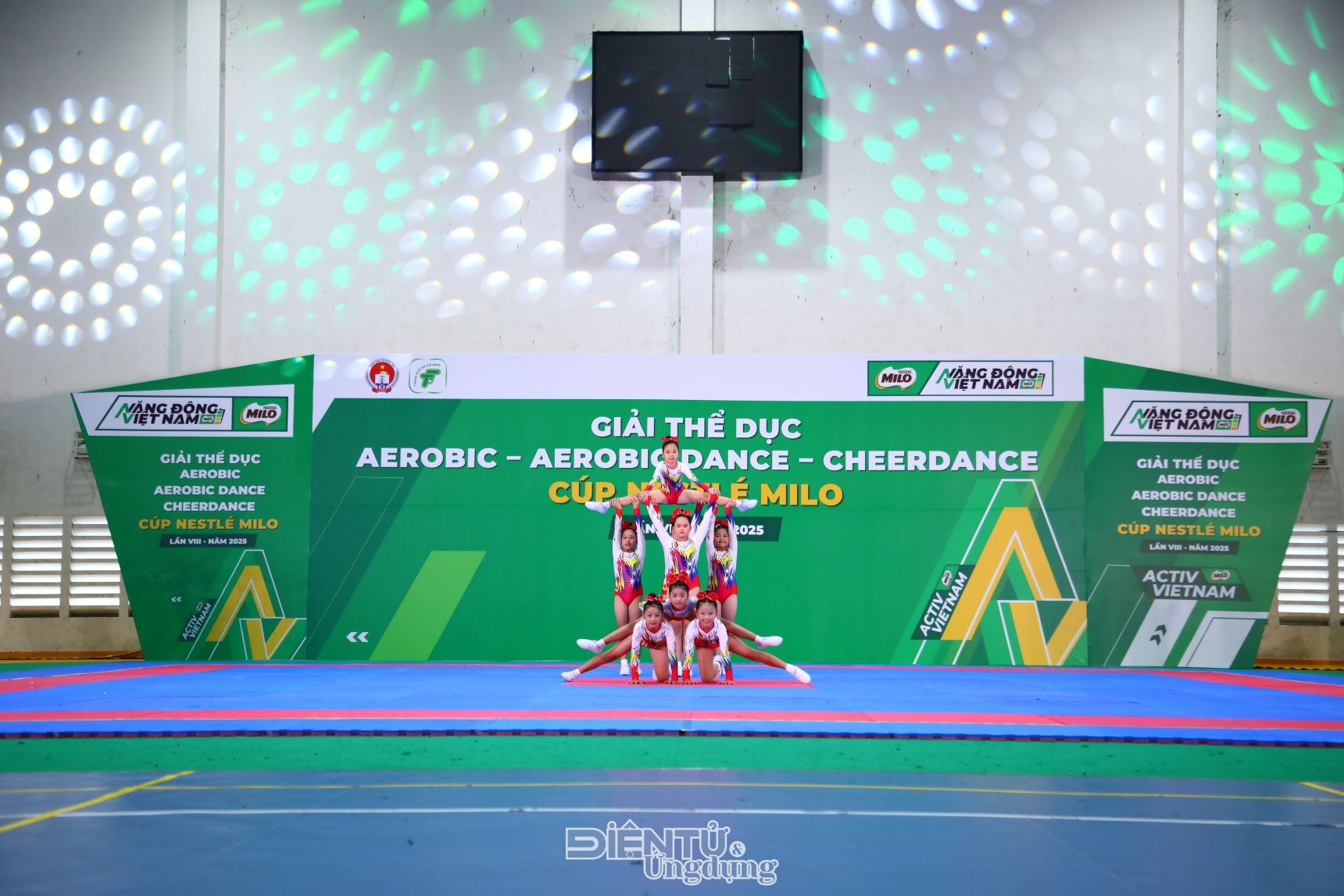 Giải thể dục Aerobic Cúp MILO lần VIII chính thức khép lại