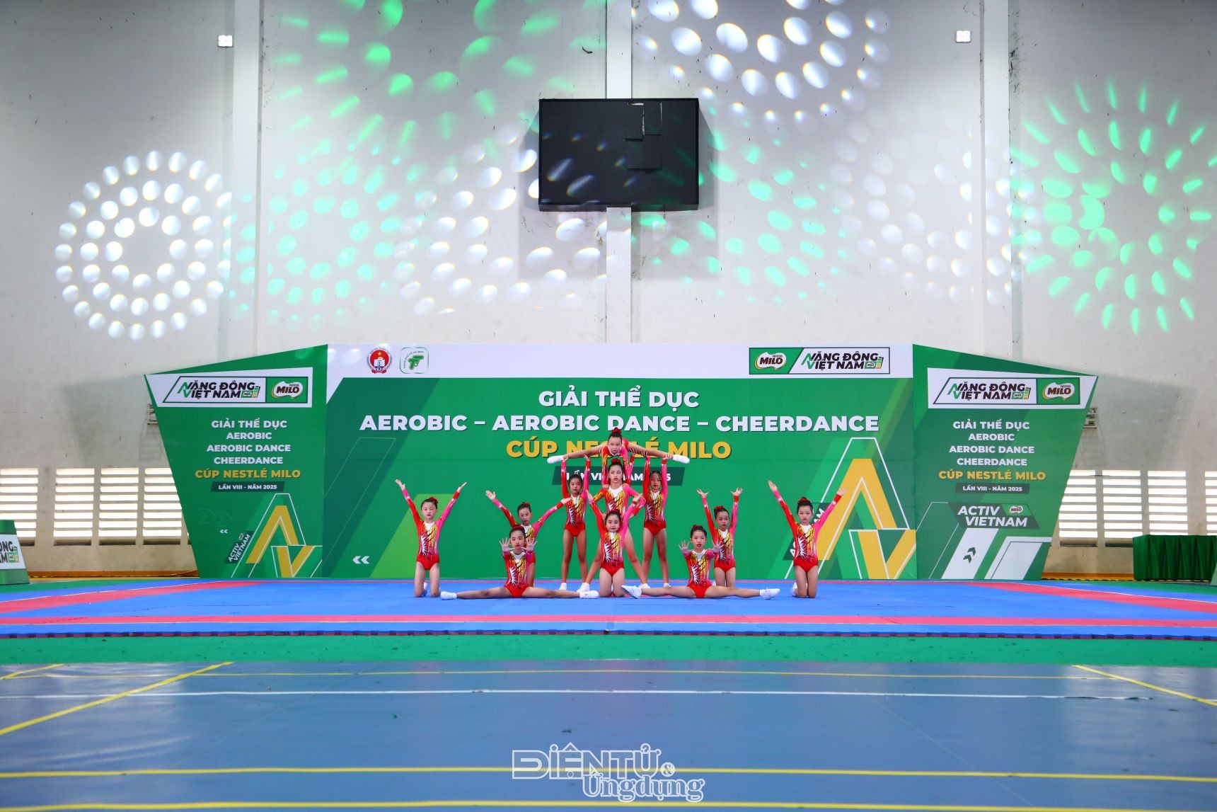 Giải thể dục Aerobic Cúp MILO lần VIII chính thức khép lại