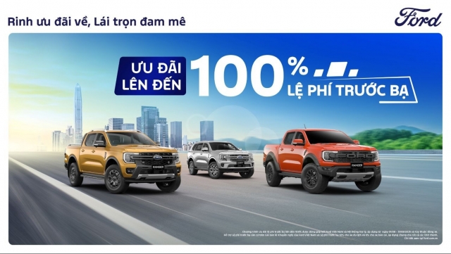 Ford Việt Nam triển khai chương trình ưu đãi mới