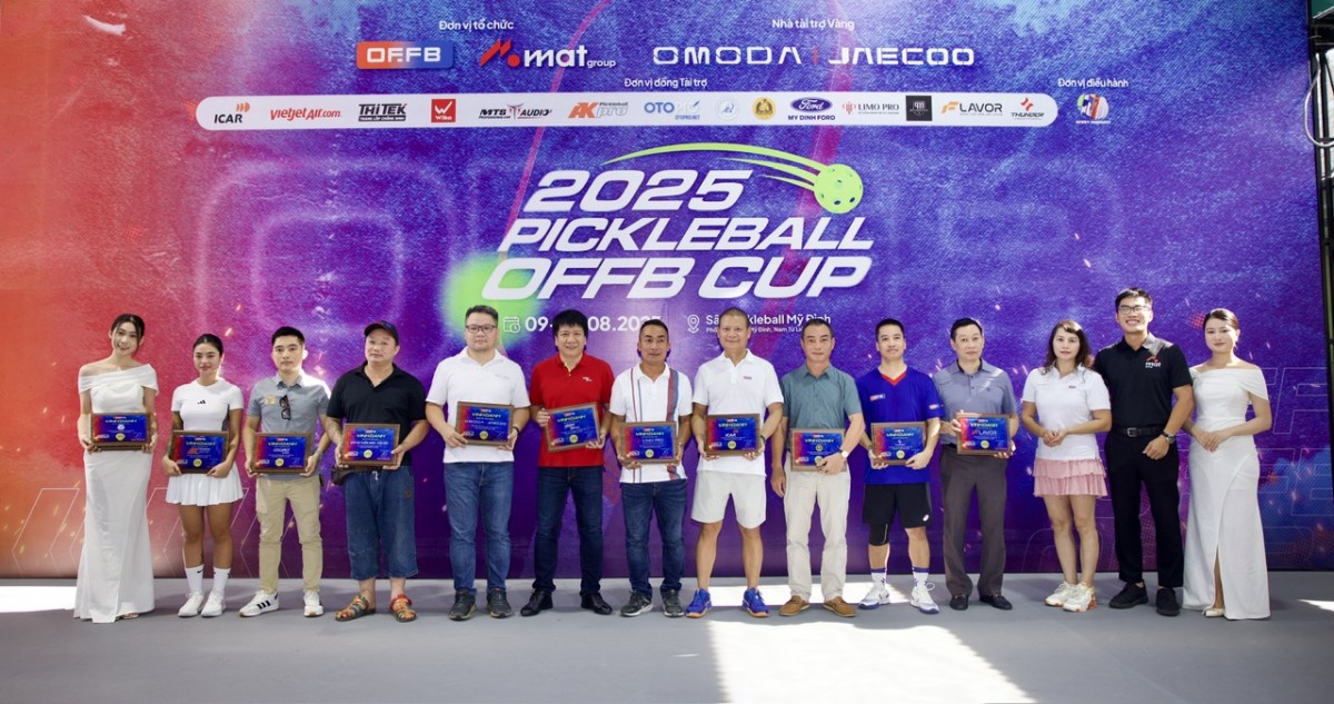 OFFB khởi tranh Giải Pickleball Cup 2025