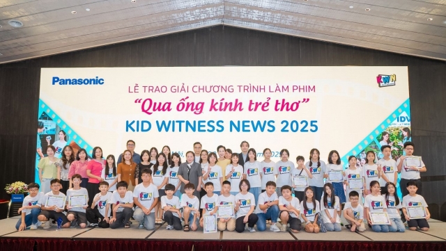 Panasonic vinh danh các nhà làm phim nhí