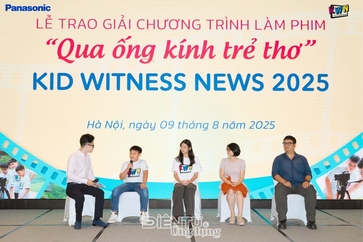 Panasonic vinh danh các nhà làm phim nhí