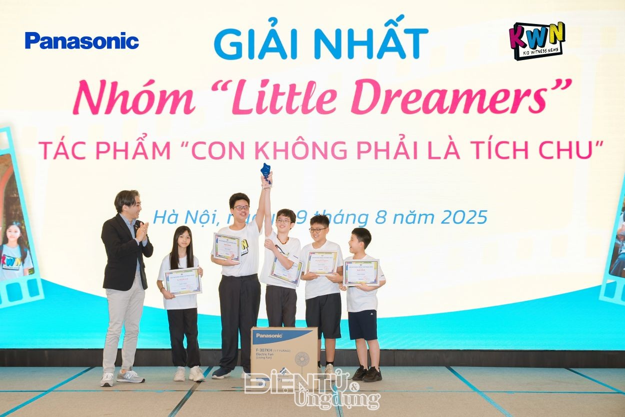 Panasonic vinh danh các nhà làm phim nhí