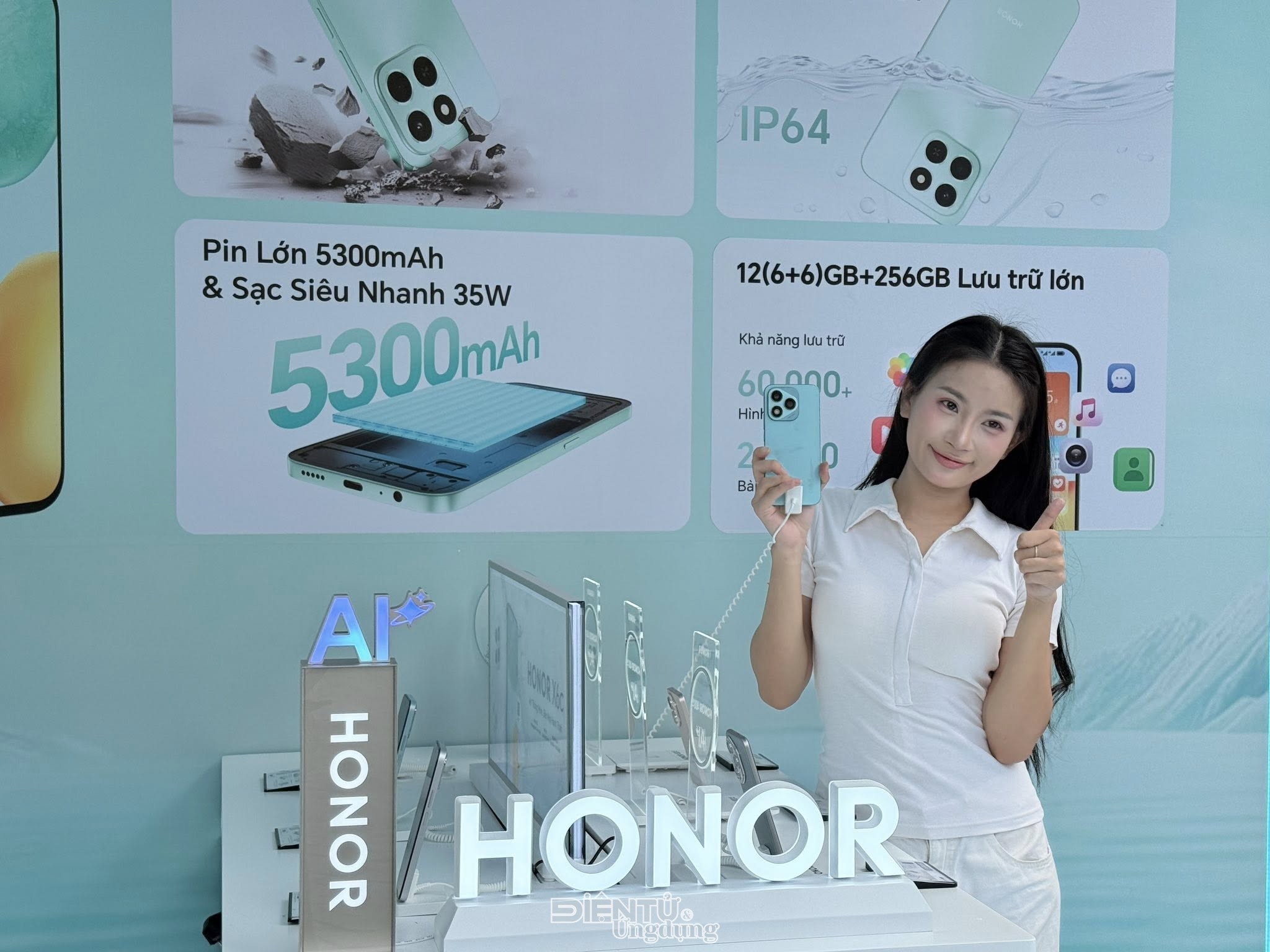 Trải nghiệm ‘trạm sạc năng lượng” cùng HONOR X6c