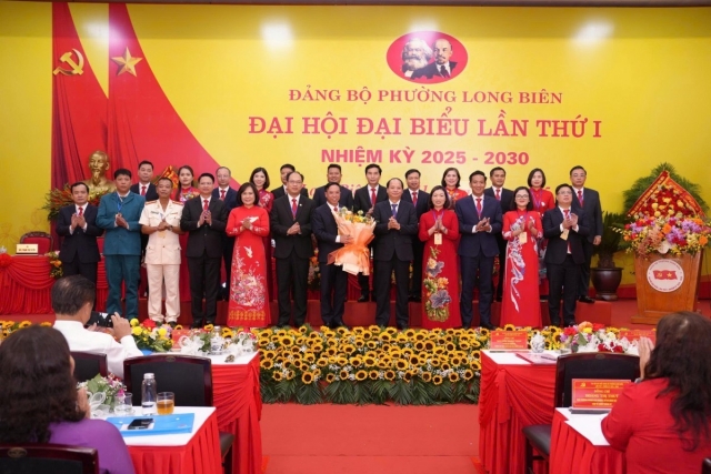 Đảng bộ phường Long Biên xác định trục sông Hồng là động lực phát triển mới