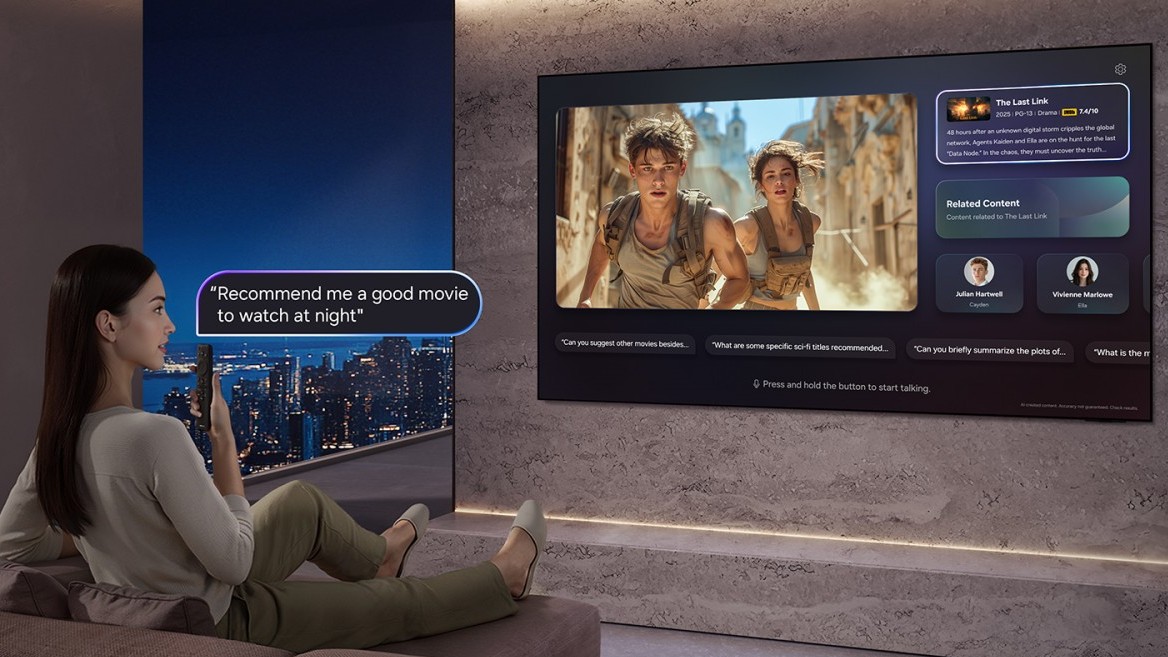Samsung định nghĩa lại tìm kiếm bằng AI trên Smart TV