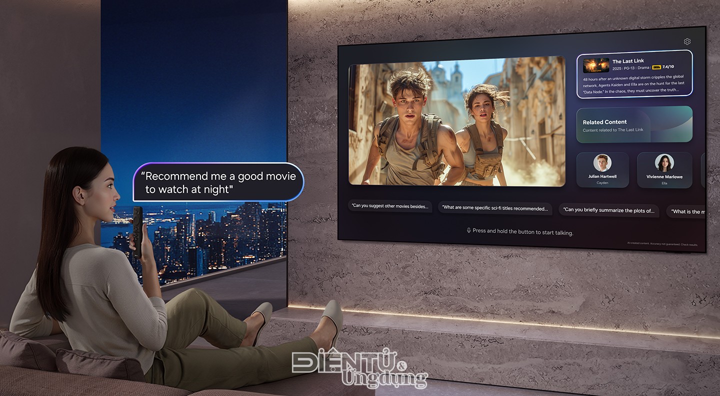 Samsung định nghĩa lại tính năng tìm kiếm trên Smart TV