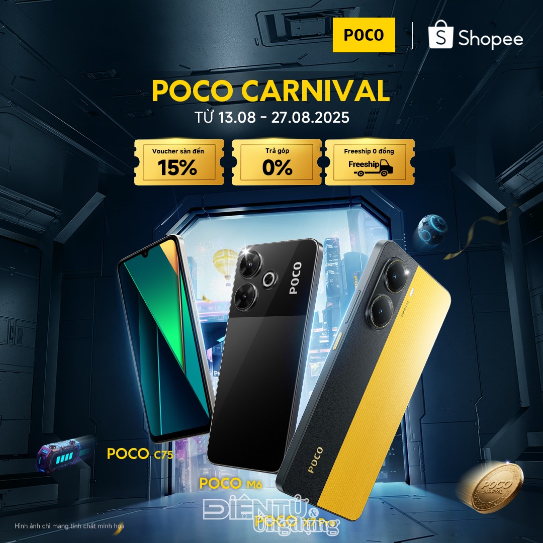 Mừng sinh nhật 7 tuổi, POCO khởi động chiến dịch POCO Carnival 2025