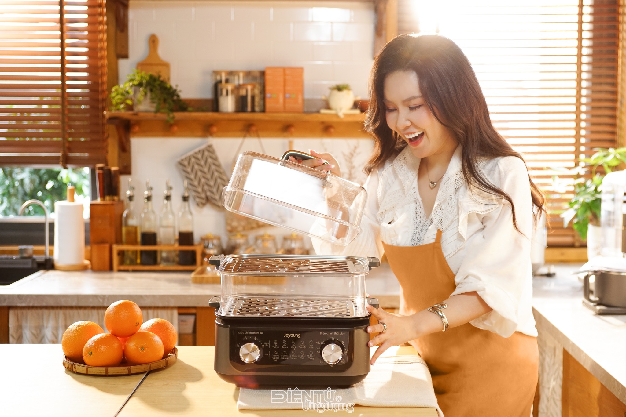 Eat Clean Hong - Thu Nhi trở thành Đại sứ thương hiệu Joyoung tại Việt Nam
