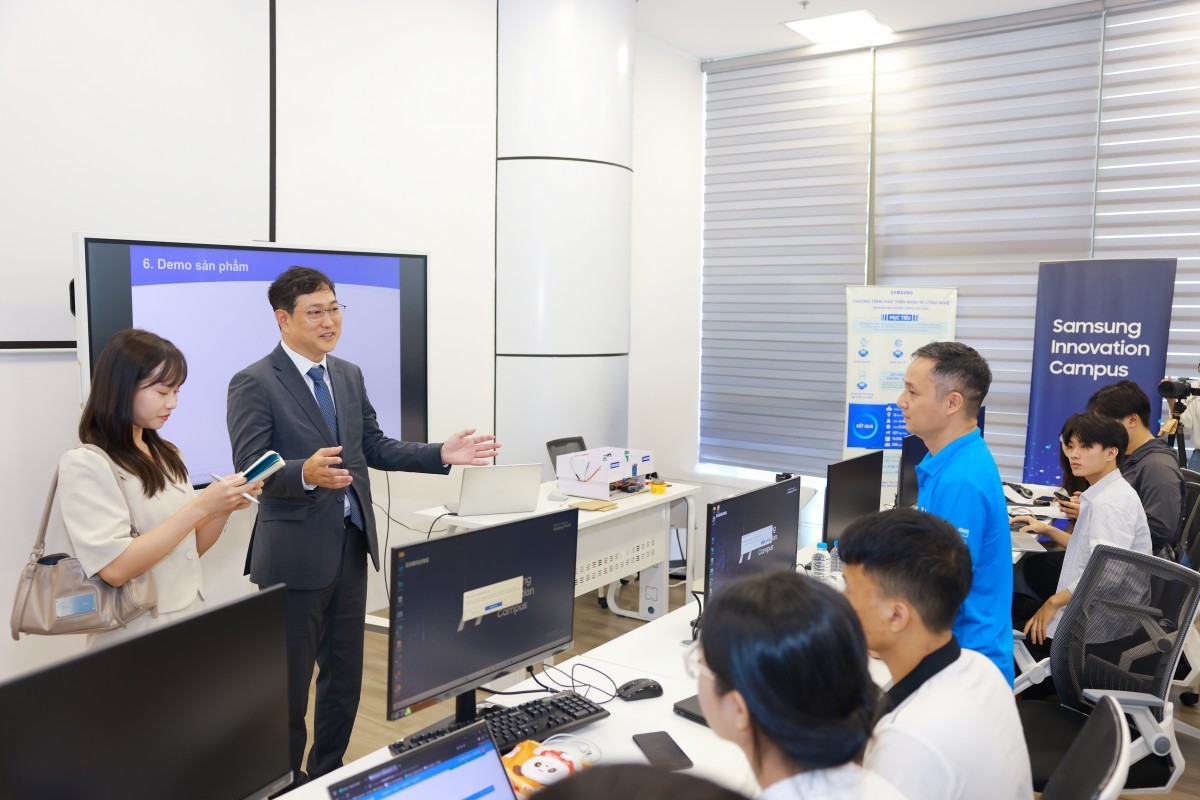 Samsung Việt Nam tổng kết dự án Samsung Innovation Campus 2024-2025