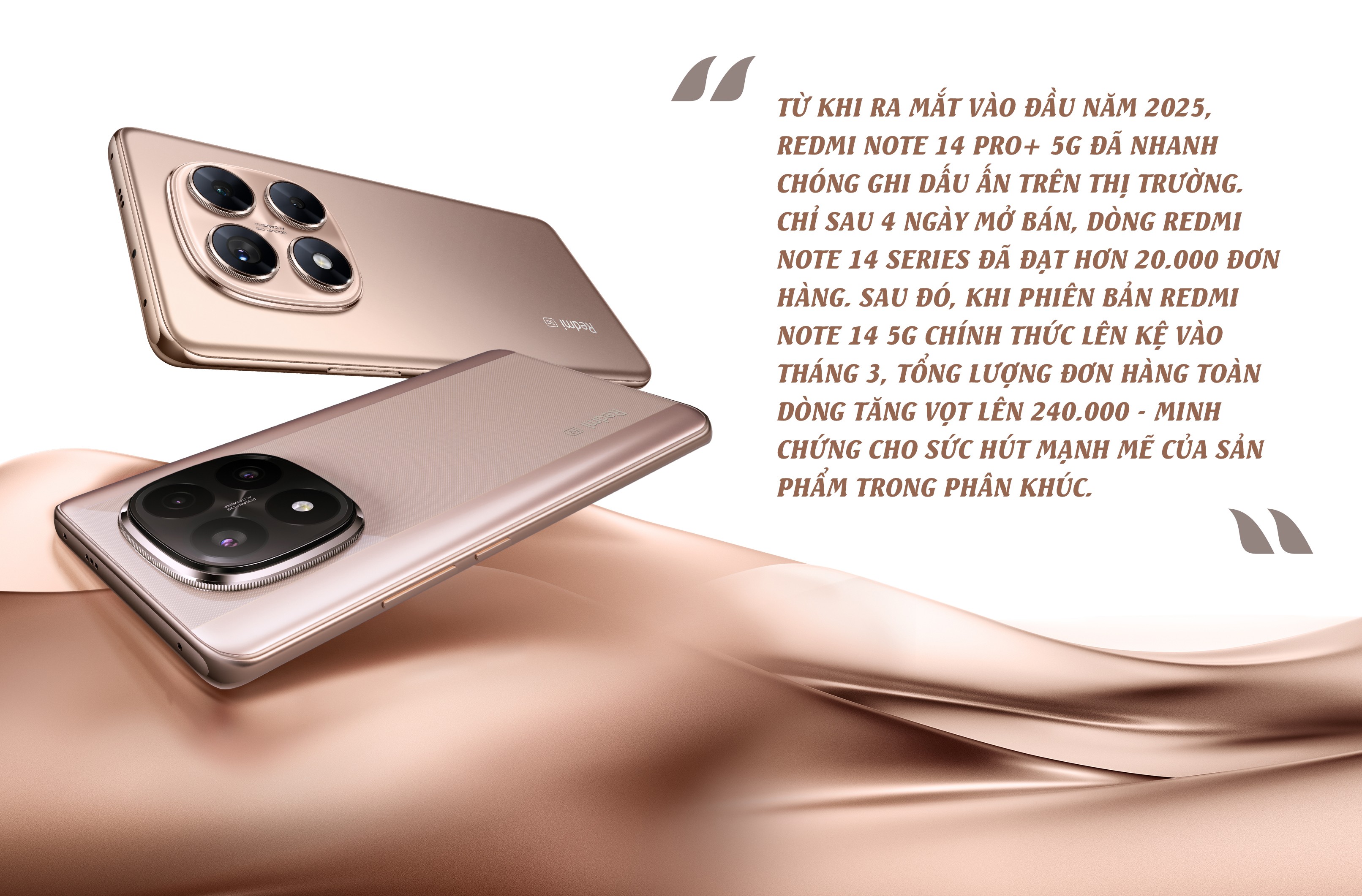 Redmi Note 14 Pro+ 5G: Smartphone tầm trung xuất sắc