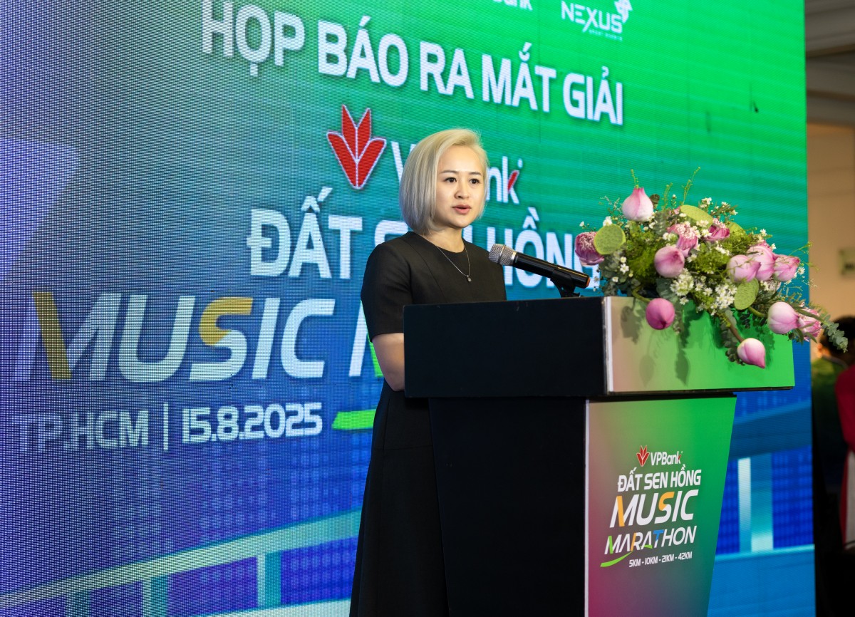 12.000 vận động viên sẽ tham gia VPBank Đất Sen Hồng Music Marathon 2025 12.000 vận động viên sẽ tham gia VPBank Đất Sen Hồng Music Marathon 2025