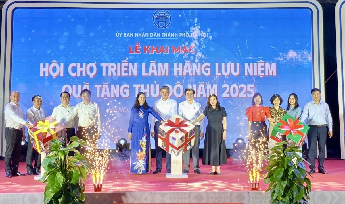 Hội chợ triển lãm hàng lưu niệm, quà tặng Thủ đô năm 2025