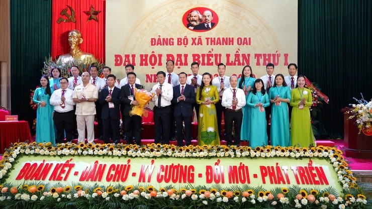 Đảng bộ xã Thanh Oai khơi dậy khát vọng, vững vàng bước vào kỷ nguyên mới