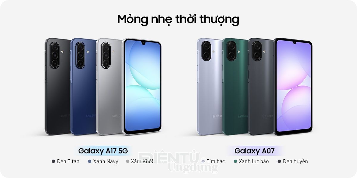 Samsung ra mắt bộ đôi Galaxy A Series mới