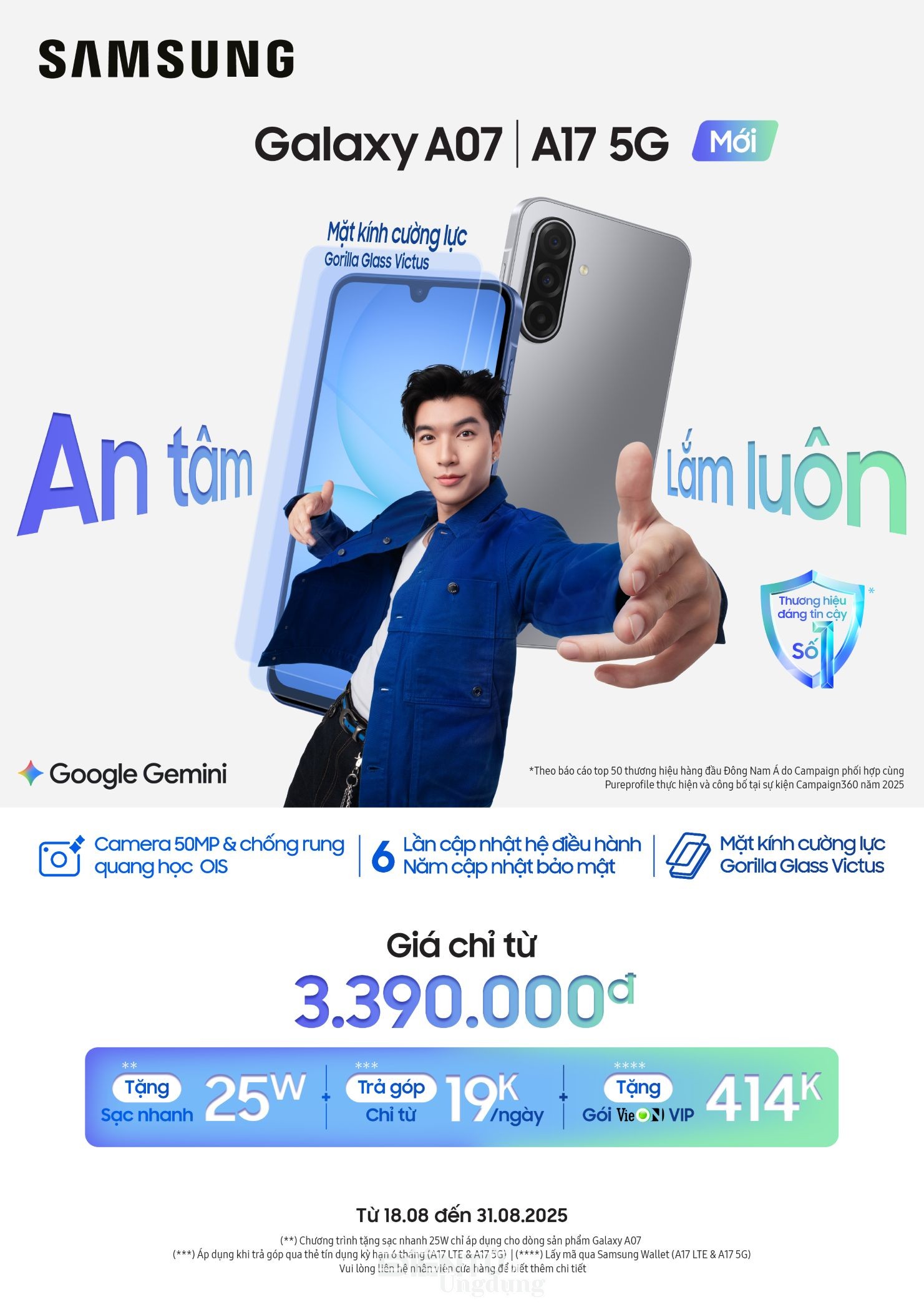 Samsung ra mắt bộ đôi Galaxy A Series mới