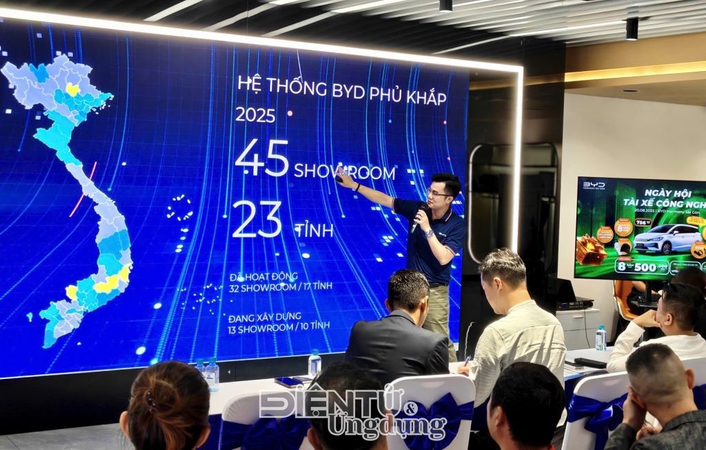 BYD Việt Nam khởi động chuỗi sự kiện 'Ngày hội tài xế công nghệ' BYD Việt Nam khởi động chuỗi sự kiện 'Ngày hội tài xế công nghệ'