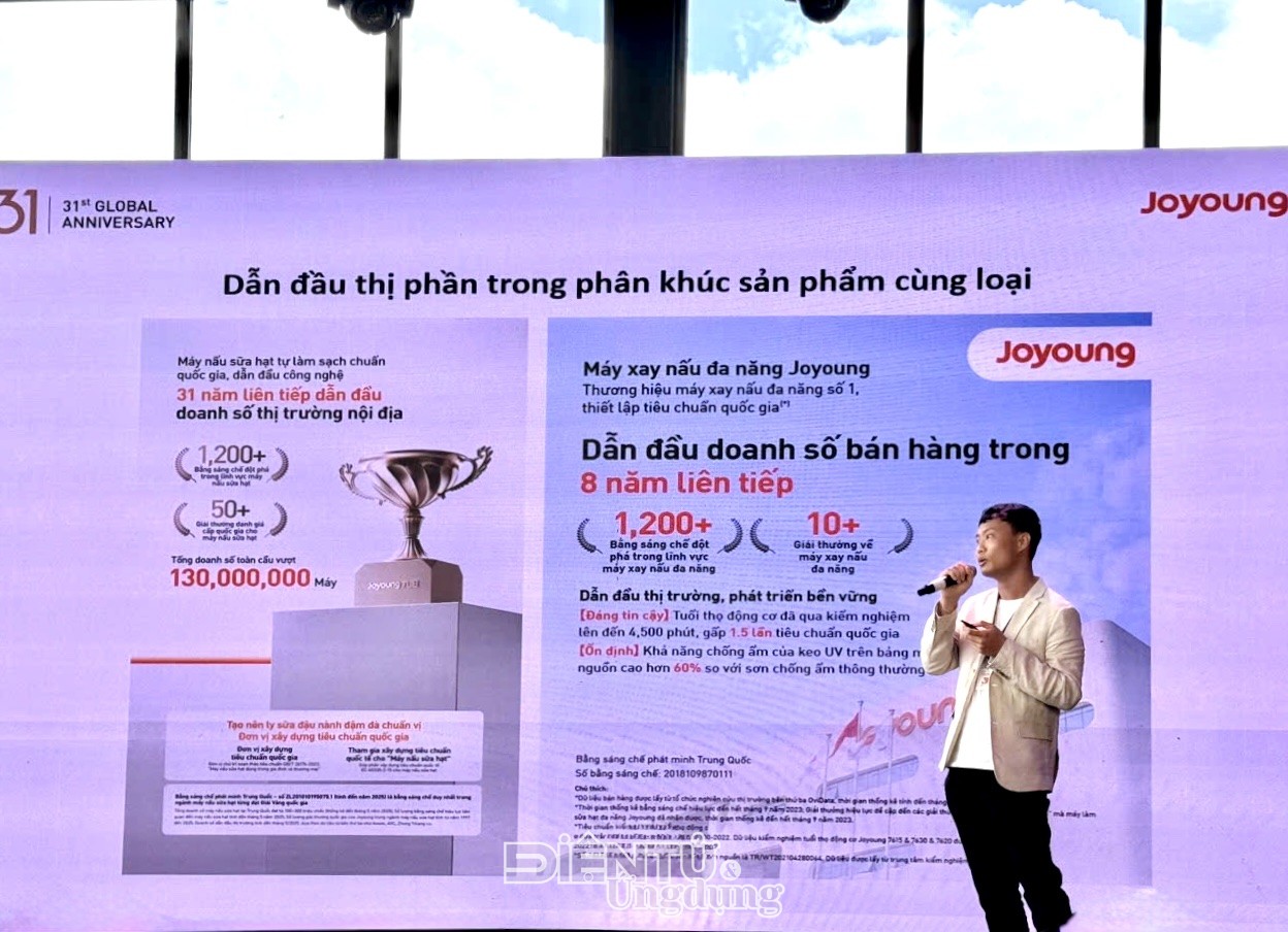 Joyoung ra mắt hai sản phẩm đột phá mới