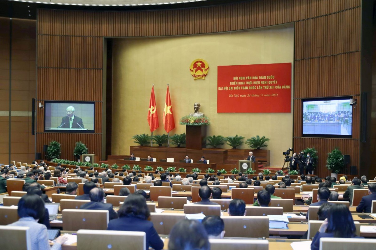 Ngành Văn hóa Việt Nam 80 năm đồng hành cùng sự nghiệp cách mạng vẻ vang của Đảng và dân tộc Ngành Văn hóa Việt Nam 80 năm đồng hành cùng sự nghiệp cách mạng vẻ vang của Đảng và dân tộc