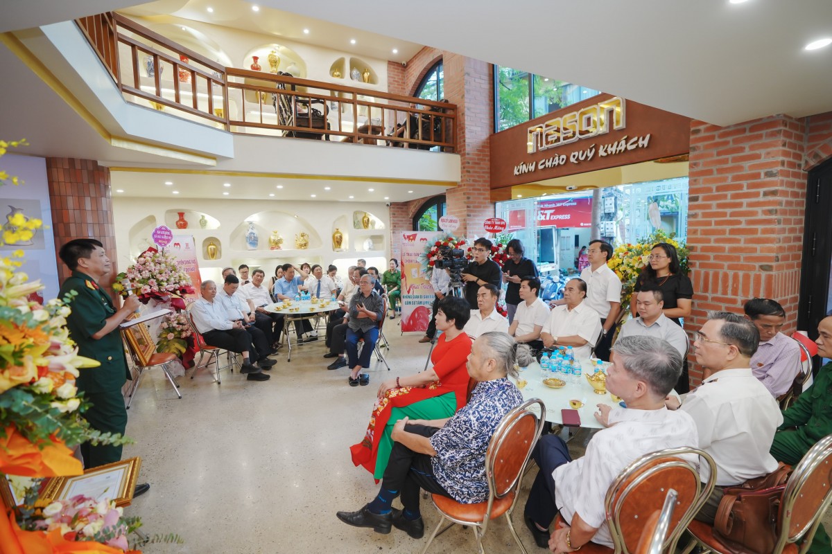 Ra mắt không gian văn hóa di sản gốm sứ tâm linh Nason Ra mắt không gian văn hóa di sản gốm sứ tâm linh Nason