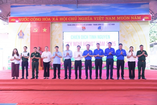 Trung ương Đoàn Phát động Chiến dịch tình nguyện Kỳ nghỉ hồng 2025