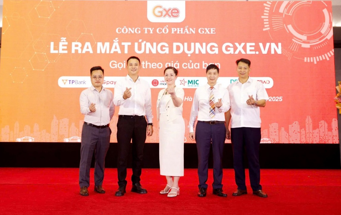 GXE.VN ra mắt ứng dụng gọi xe thông minh do người Việt phát triển