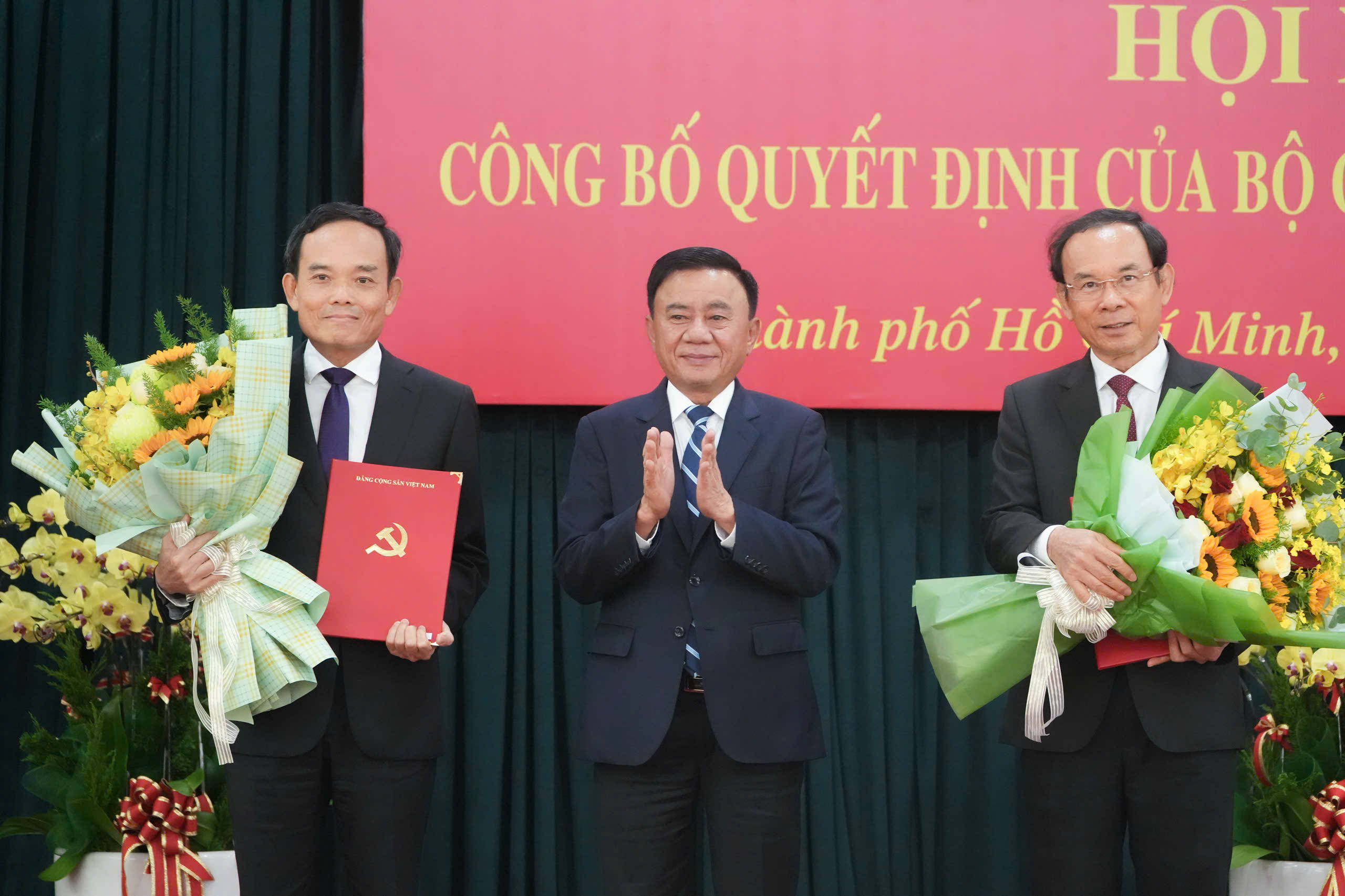 Ông Trần Lưu Quang làm Bí thư Thành ủy TP.HCM - Ảnh 2.
