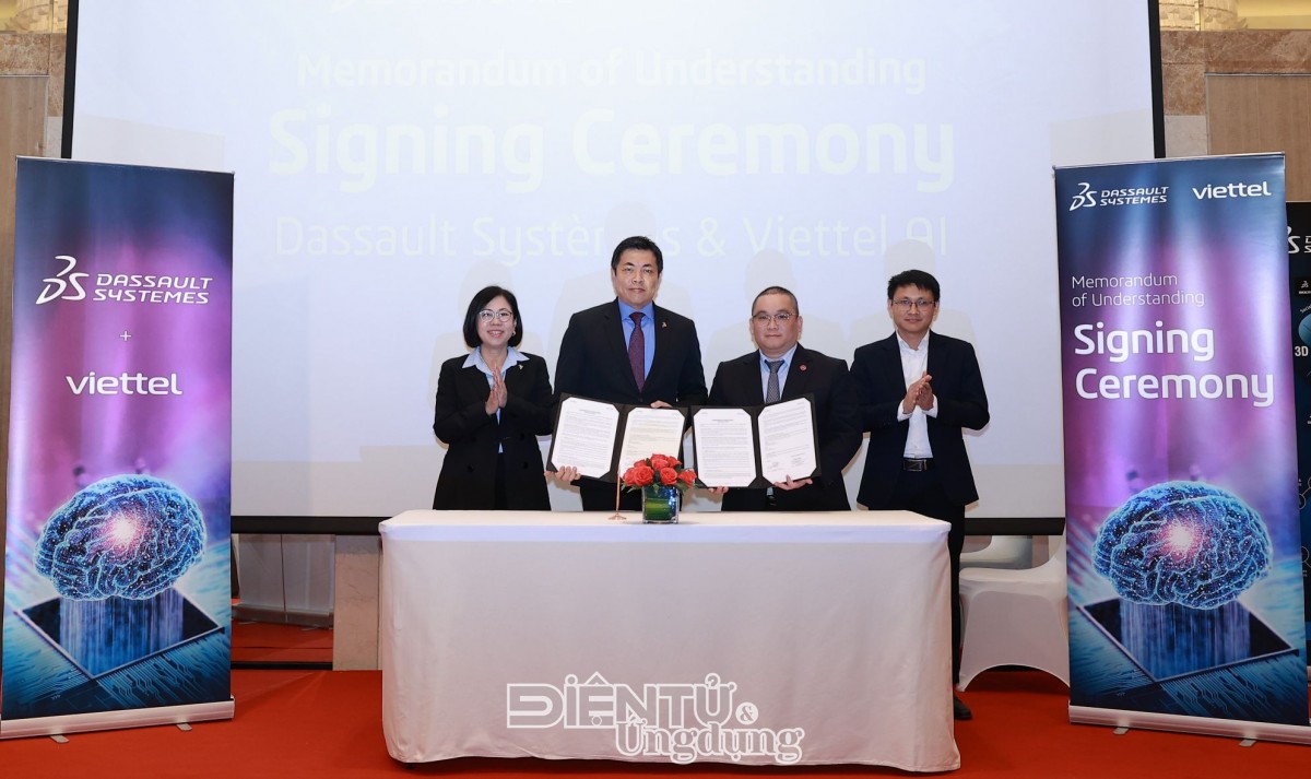 Dassault Systèmes và Viettel ký kết biên bản ghi nhớ Dassault Systèmes và Viettel ký kết biên bản ghi nhớ