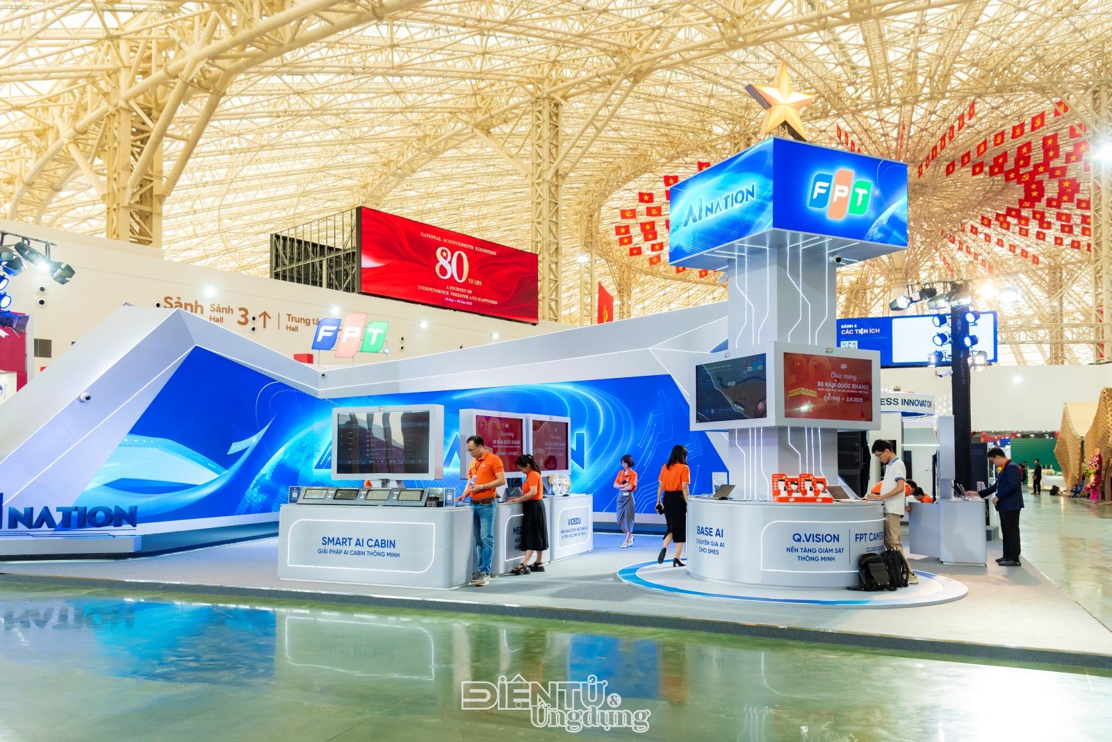 FPT trình diễn hệ sinh thái AI tại Triển lãm 80 năm Hành trình Độc lập - Tự do - Hạnh phúc