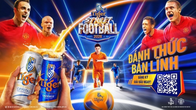 Giải Bóng đá đường phố Tiger Street Football 2025 chính thức khởi tranh