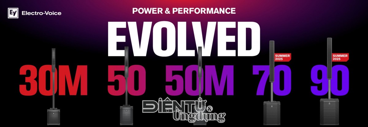 Electro-Voice ra mắt loa cột khổng lồ EVOLVE 90