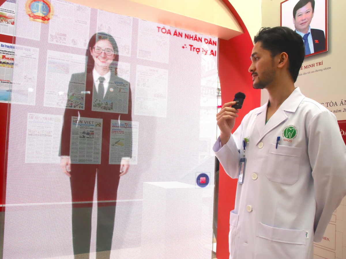 Bùng nổ điểm hẹn công nghệ và công lý tại gian Triển lãm TAND