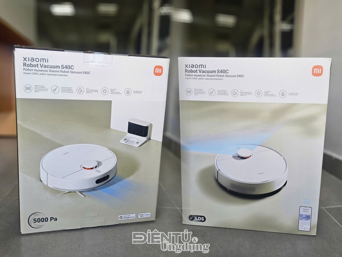 Robot hút bụi Xiaomi S40C thách thức phân khúc giá rẻ Robot hút bụi Xiaomi S40C thách thức phân khúc giá rẻ