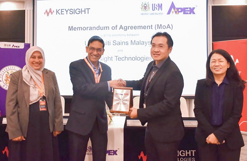 Keysight và đại học Universiti Sains Malaysia phát triển giáo dục trong lĩnh vực bán dẫn và quang tử tại Malaysia