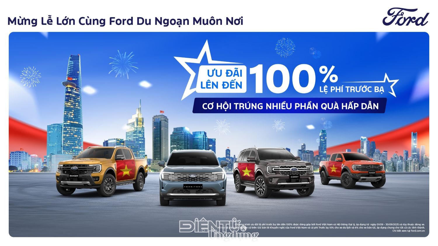 “Mừng lễ lớn cùng Ford du ngoạn muôn nơi”