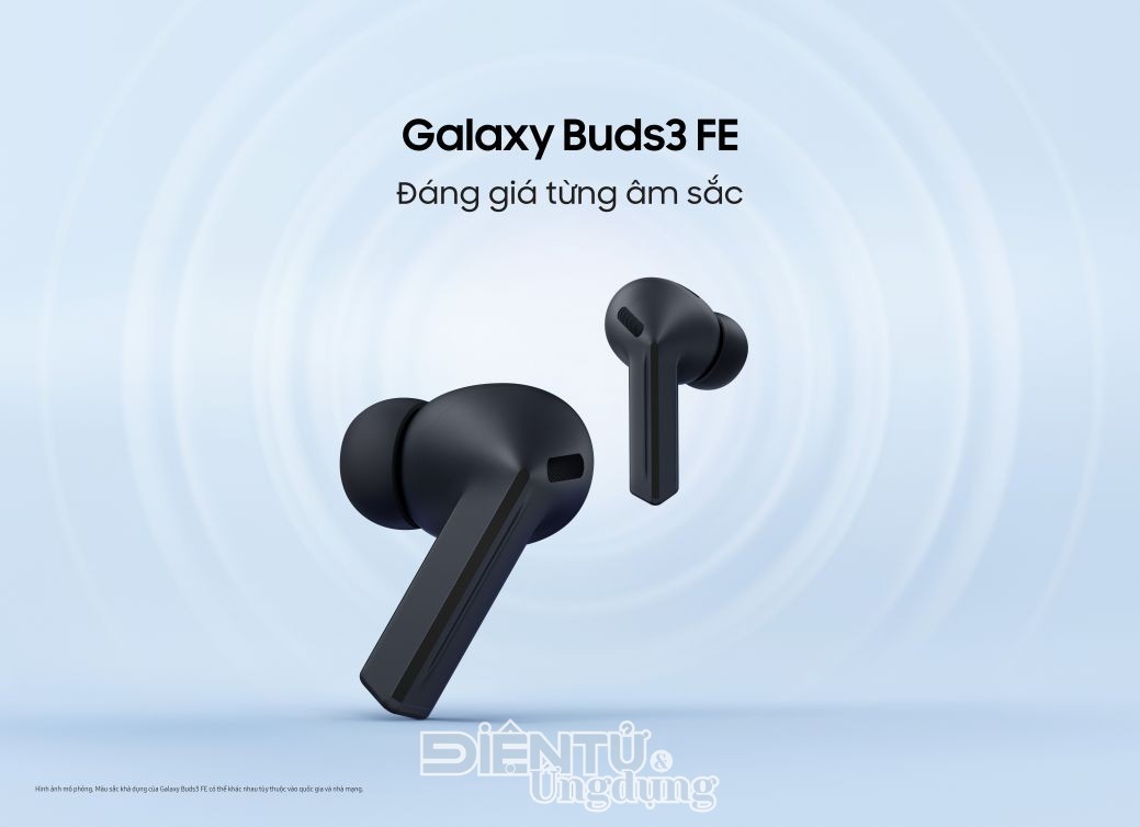 Samsung ra mắt tai nghe Galaxy Buds3 FE