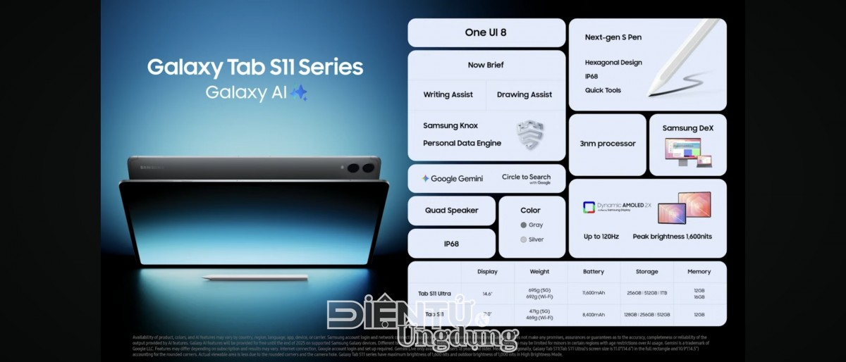 Khám phá Galaxy Tab S11 Series, thế hệ tablet mới nhất nhà Samsung Khám phá Galaxy Tab S11 Series, thế hệ tablet mới nhất nhà Samsung