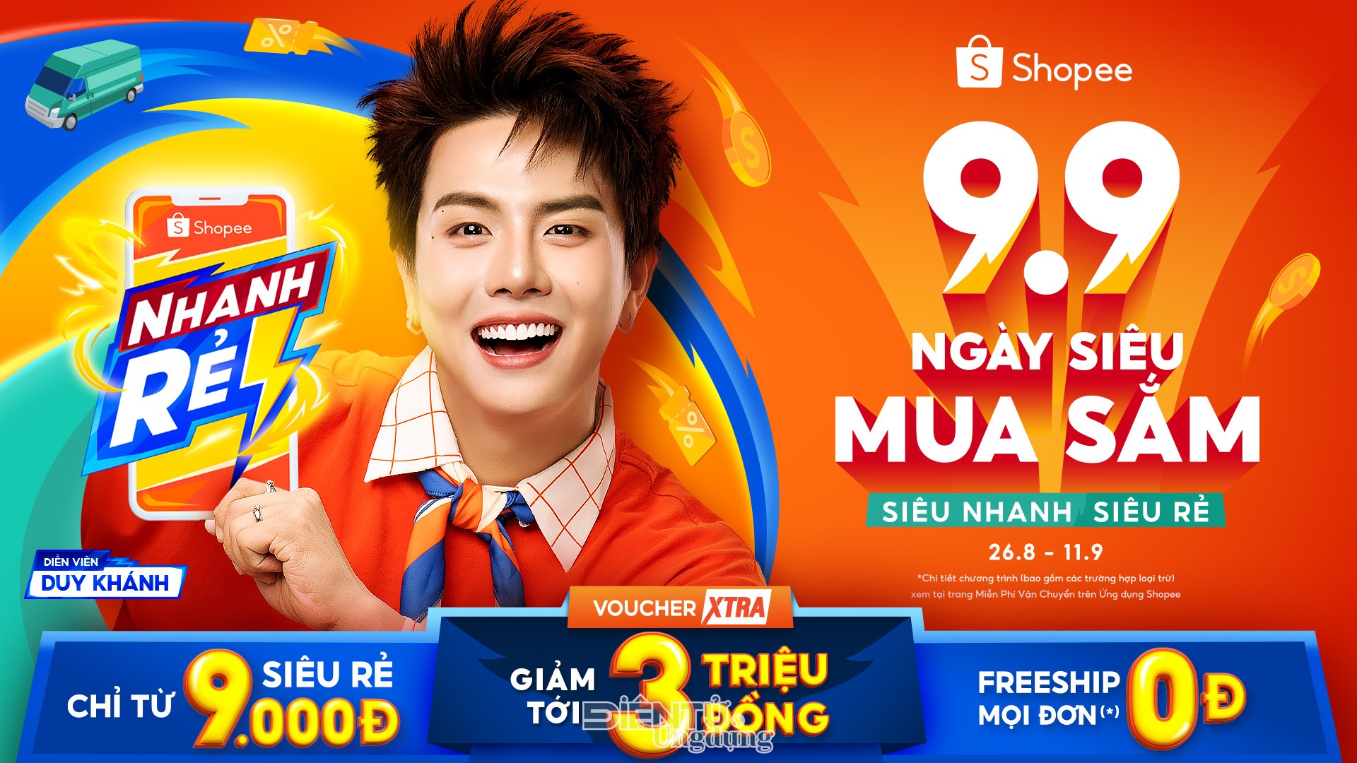 Shopee khởi động “9.9 Ngày Siêu Mua Sắm”