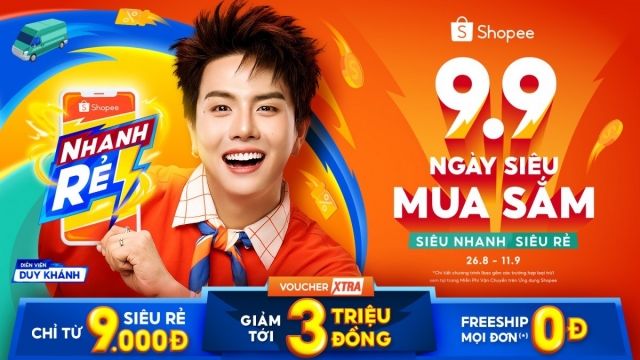 Shopee khởi động “9.9 Ngày Siêu Mua Sắm”