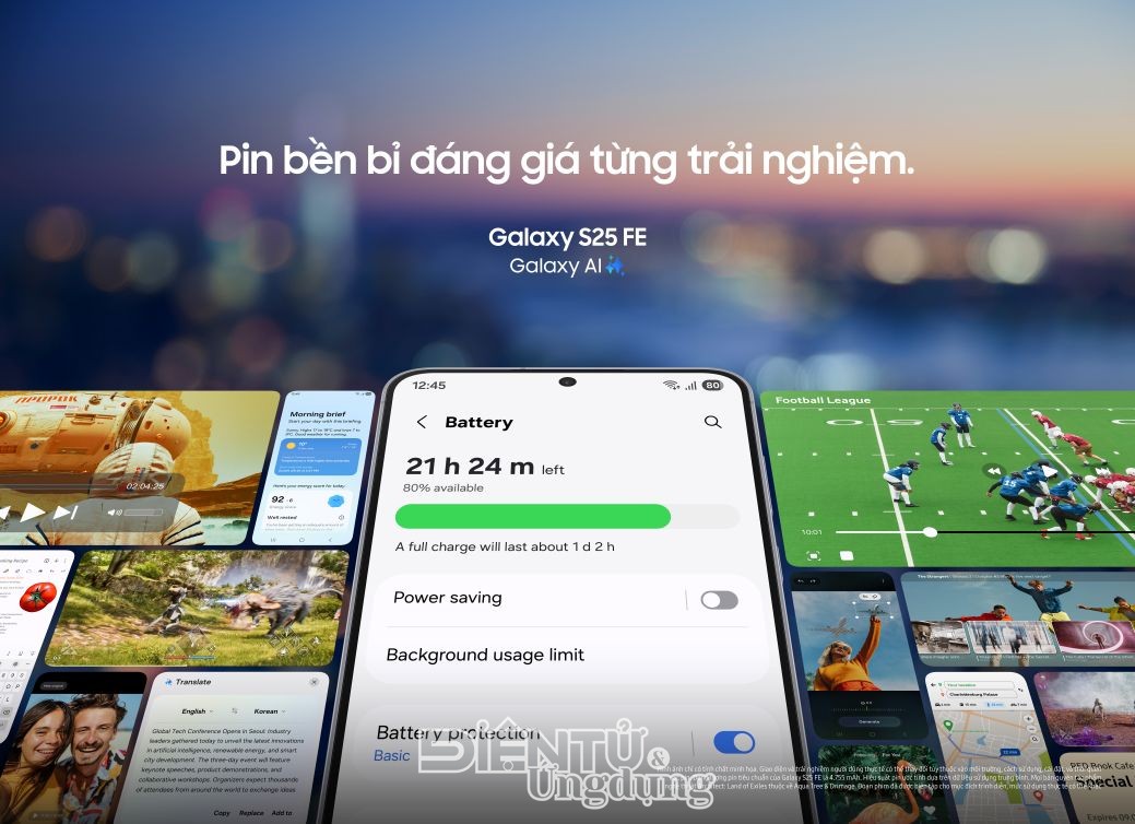 Điểm nhanh 3 cải tiến mới nhất trên Galaxy S25 FE