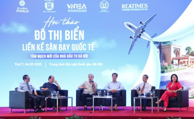 Đô thị biển liền kề sân bay quốc tế Cam Ranh - biểu tượng tiên phong của thế hệ đô thị mới