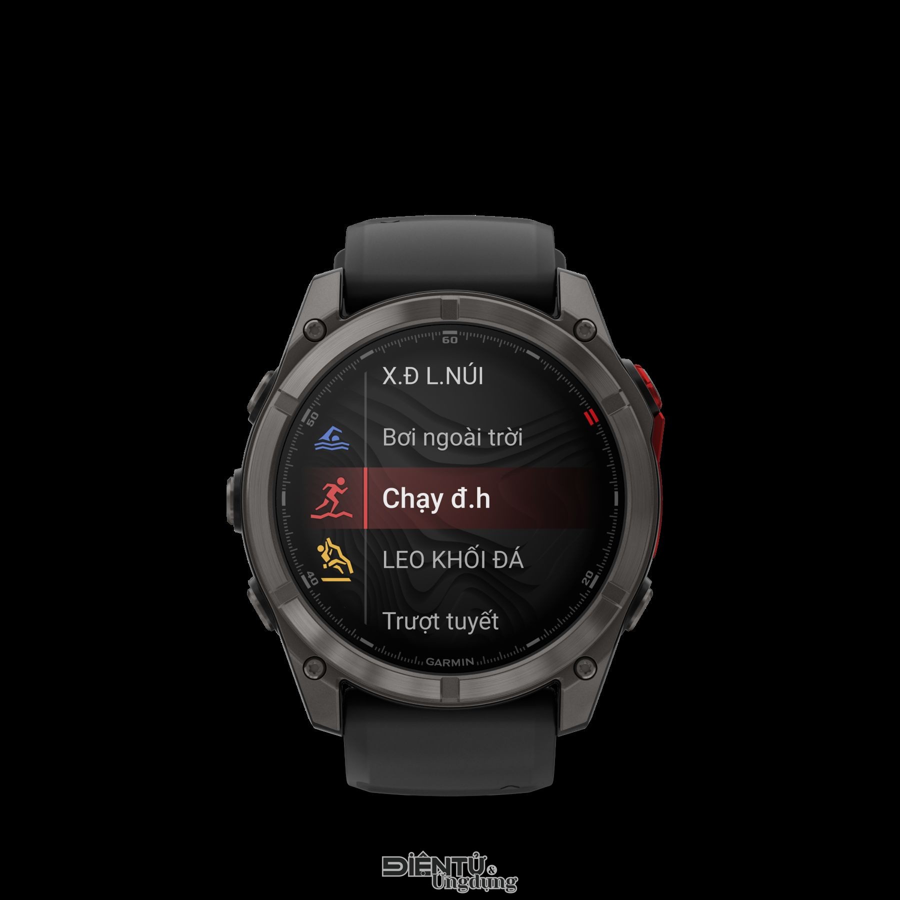 Garmin đánh dấu chuẩn mực hiển thị mới trên thị trường smartwatch