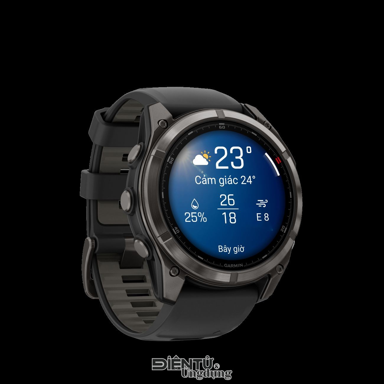 Garmin đánh dấu chuẩn mực hiển thị mới trên thị trường smartwatch