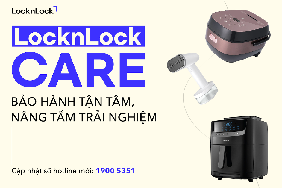 LocknLock mở rộng dịch vụ bảo hành toàn diện tại Việt Nam