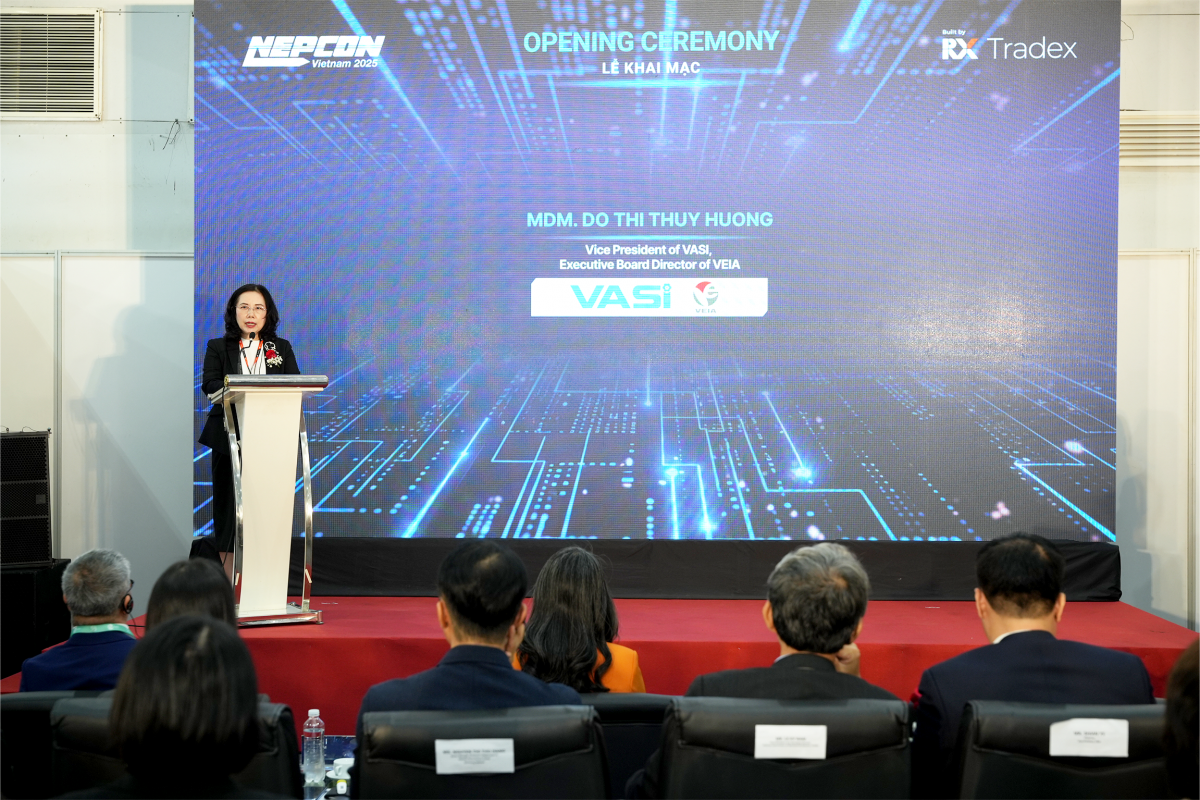 Hơn 300 thương hiệu công nghệ điện tử toàn cầu góp mặt tại NEPCON Vietnam 2025