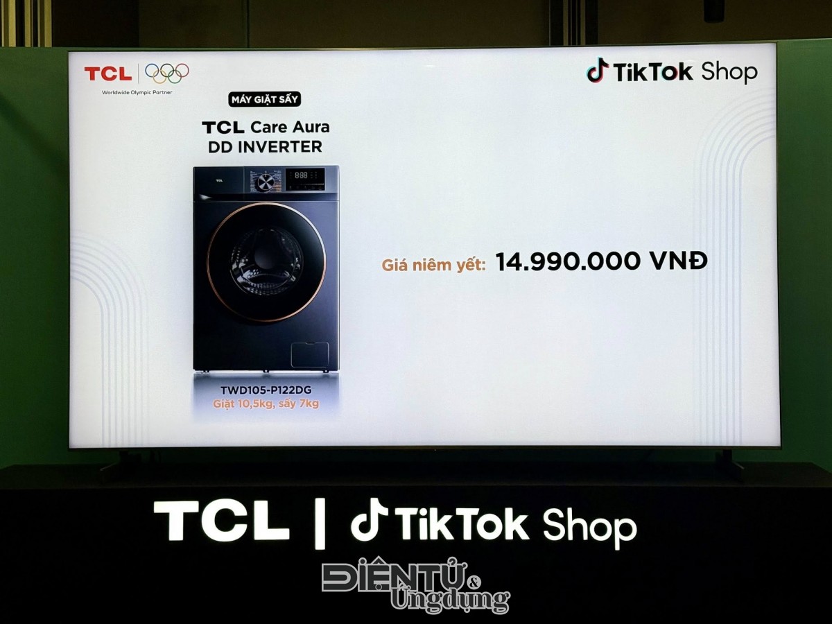 máy giặt sấy 2 in 1 TCL Care Aura DD Inverter