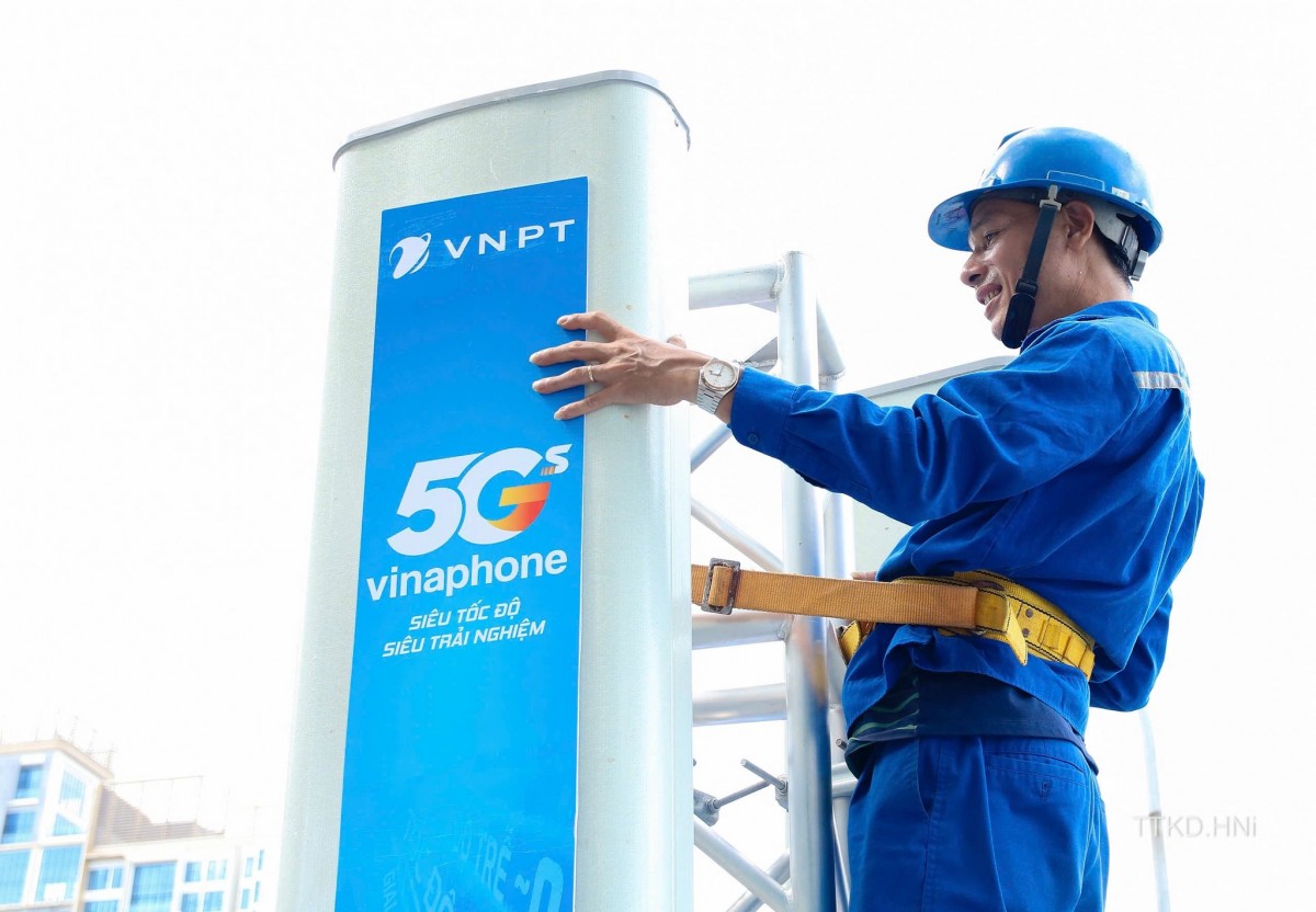 Việt Nam phủ sóng 5G tới 91,2% dân số Việt Nam phủ sóng 5G tới 91,2% dân số