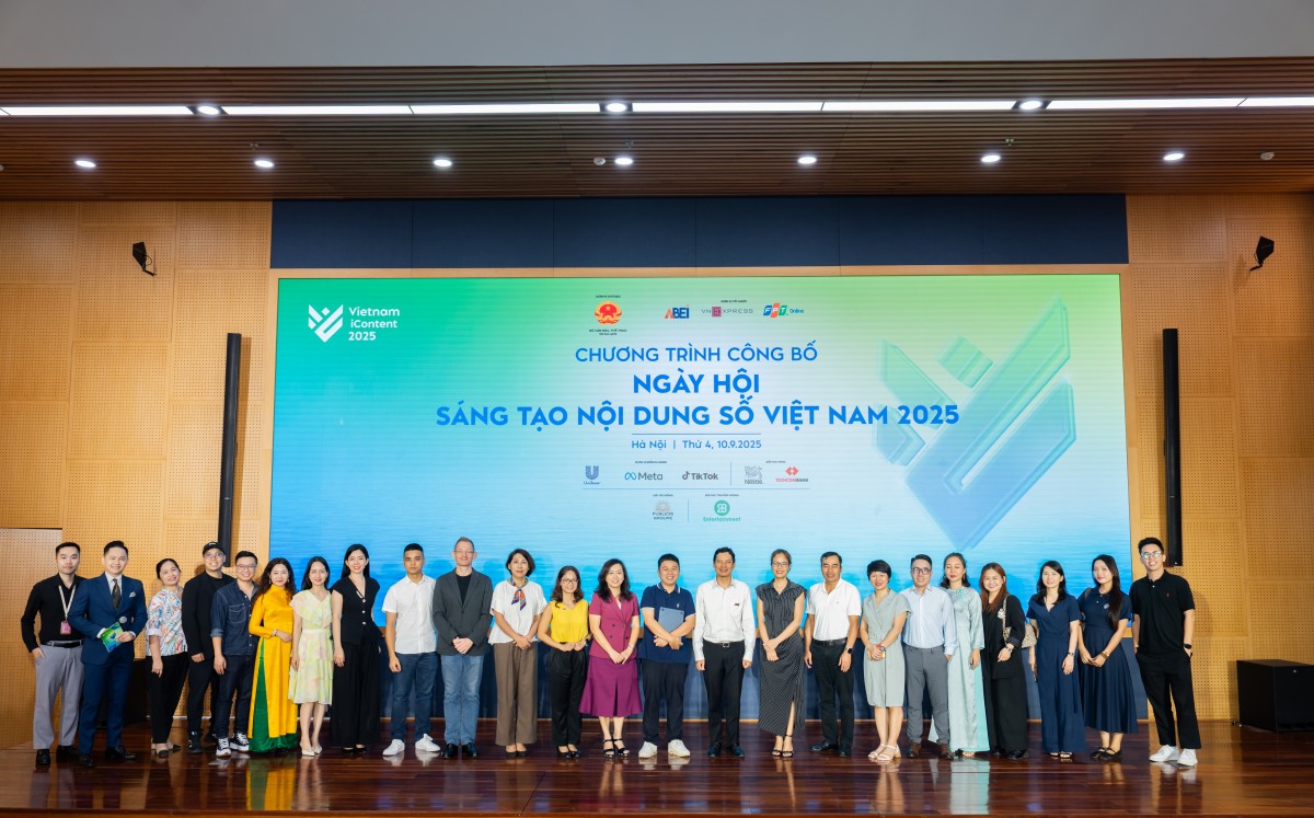 Vietnam iContent 2025: Thúc đẩy sáng tạo nội dung số, kết nối vì sự phát triển bền vững