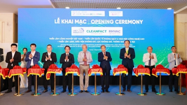 Khai mạc chuỗi sự kiện quốc tế Viet Industry - Cleanfact & RHVAC Vietnam 2025